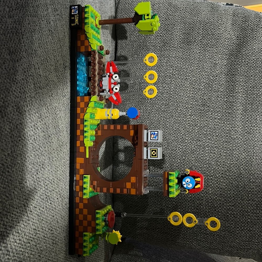 Limited edition sonic Lego